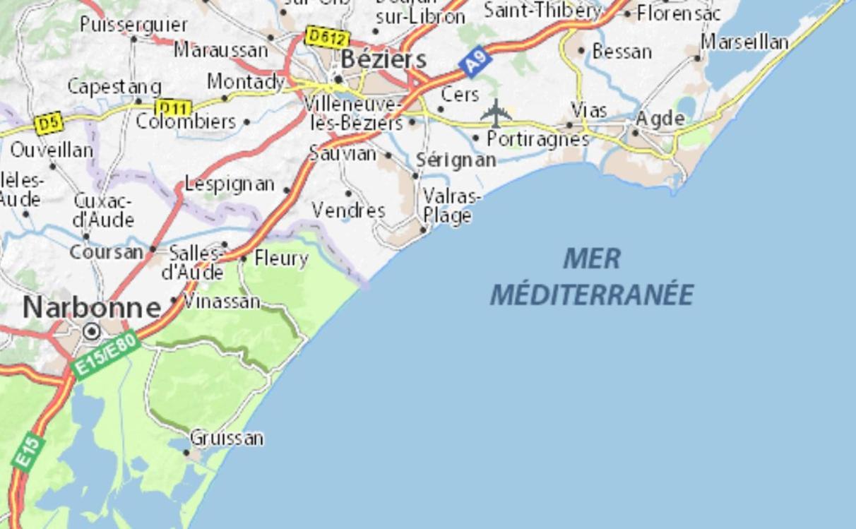 בזייה Residence Du Soleil מראה חיצוני תמונה